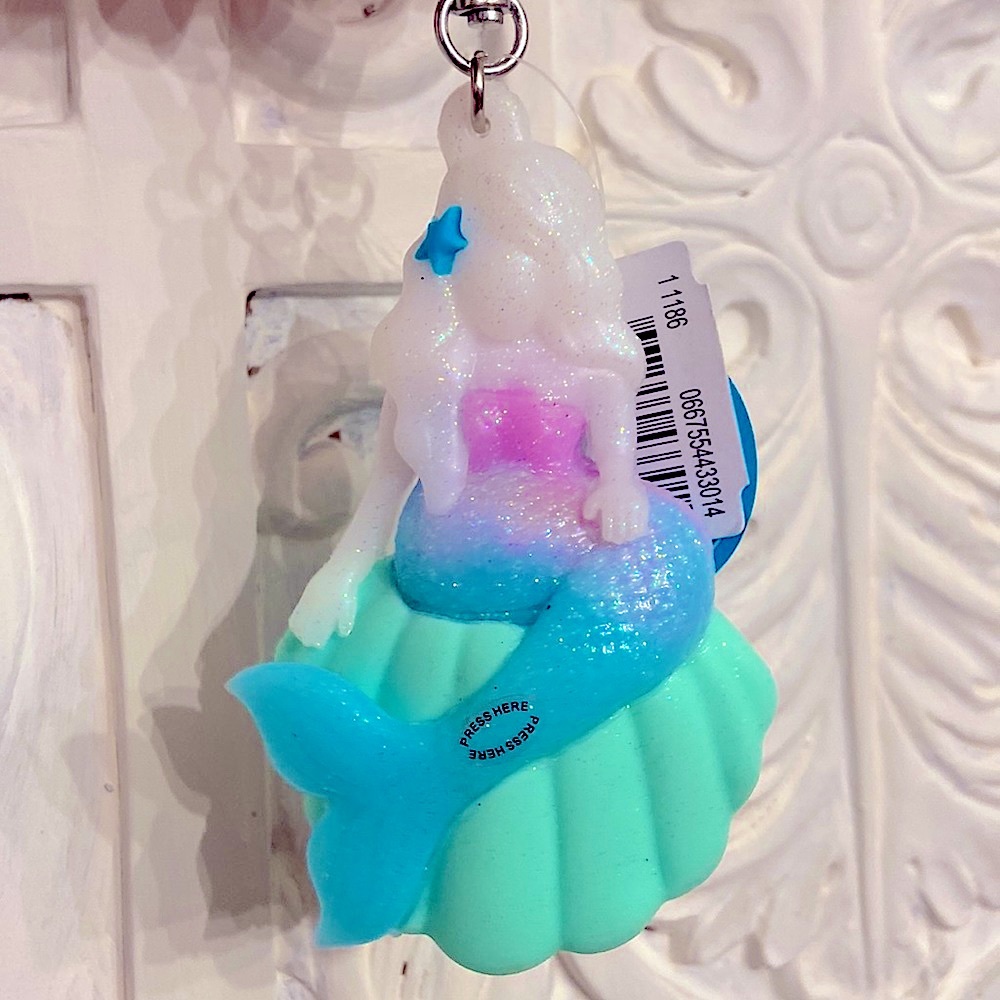 Bath & Body Works PocketBac Holder - Mermaid sitting on Seashell